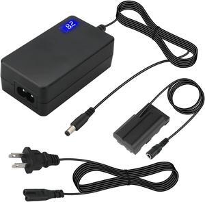 NP-F550 F750 F770 F960 F970 Dummy Battery Replacement AC Power Adapter Coupler Kit for Sony HXR-NX5 NX100 PXW-Z150 NEX-FS100 AC-VL1 CCD-SC55 TR300 TR516 TR716 TR818 TR910 TR917