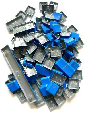 LZYDD Backlit Keycaps for Logitech G915 TKL G915 G913 G815 G813 - 111 Full Keys, Replacement DIY Colored Keycaps (Blue)