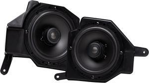 MB Quart 6.5'' Tuned Audio Package Compatible for Jeep Wrangler (JL) / Gladiator (JT) with Direct-Fit Front Dash Coaxial Speaker Kit with OEM Plug Wiring, Black