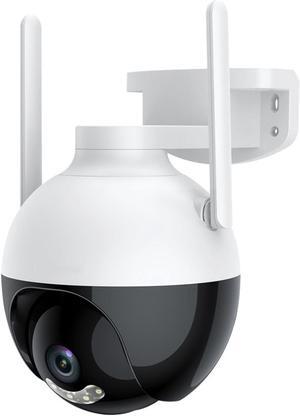 Matybobe 4MP Outdoor WiFi PTZ IP Camera, Waterproof Home Security Camera, Wireless Surveillance Camera, 360deg View, Color Night Vision, 2-Way Audio, Motion Detection, Activity Alert, Remote Access