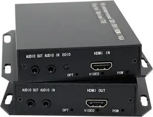 ORIVISION 1920 * 1200@60HZ HDMI to LC Mini Optical Fiber Extender Single-Mode 1-core Fiber Transmit 20KM Support EDID Optical Extender