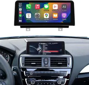 NINETOM 10.25 inch Touchscreen Wireless Apple CarPlay Android Auto Multimedia Car Radio Receiver for BMW 1/2 Series NBT System, F20/F21/F23 (2013-2016)