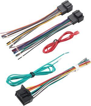 NuIth Car Radio Wiring Harness Connector Adapter w/16-PIN Power Speaker Wire Cable Plug Replacement for Some GM Chevy 2007-2015, GMC 2006-2017, Buick 2007-2014 Aftermarket Stereo CD Player Adaptor