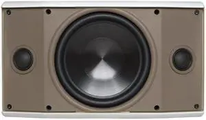 PROFICIENT AUDIO SYSTEMS AW500TTWHT 5.25" Indoor/Outdoor Dual Voice Coil Speaker (White)