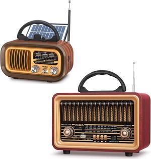 PRUNUS J150 Small Retro Vintage Radio Bluetooth PRUNUS J170 Portable Shortwave Retro Radio