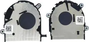 Replacement New CPU and GPU Cooling Fan for HP EliteBook X360 1030 G4 HSN-Q20C Series 0FM160000H 0FM170000H Fan