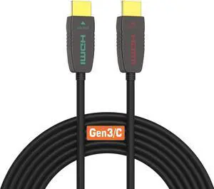 RUIPRO 8K HDMI Fiber Optic Cable CL2 Rated 165 Feet 48Gbps 8K60Hz 4K120Hz Dynamic HDR HDCP2.2/2.3 for RTX4080/4090/3080/3090, Xbox S/X, PS5/4, AVR, Projector, LG/Samsung/Sony TV
