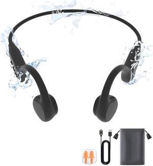 Bone Conduction Headphones, Wireless Bluetooth 5.3 Swimming IPX8 Professional Waterproof Headset, Suitable for for Running, Cycling, Drving.