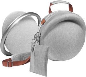 Seracle Hard Carrying Case Travel Bag Compatible with Harman Kardon Onyx Studio 8 Portable Bluetooth Speakers (Beige)