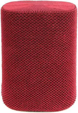 Soundskins Speaker Cover for Sonos One (2nd Gen) - Bordeaux Red | 3D-Knitted Fabric for Acoustic Transparency | Stylish, Custom Fit Speaker Cover