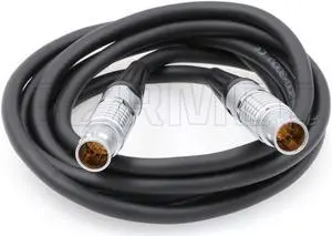 SZRMCC 10 Pin to 10 Pin Male DC Power Cable for DJI Ronin 2 Gimbal Stabilizer Dual TB50 Battery Mount (2m/6.5ft)