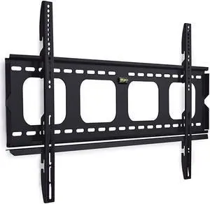 Mount-It! Low-Profile TV Mount | Flush Large TV Wall Mount | Slim Fixed TV Mount for 42-70 in. Screen TVs | VESA Compatibility up to 850x450 | 220 lbs Capacity