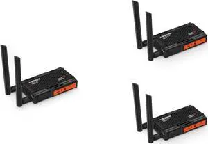Wireless HDMI Transmitter and Receiver, 1 Transmitter and 2 Receivers (1TX 2RX)