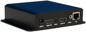 Wilxisum HDMI to Ethernet/IP/RTSP H.265 H.264 Video Encoder, for Live Streaming on Facebook/YouTube/Ustream/Wowza Platforms, Support SRT/RTMP/RTMPS/RTSP/UDP/HTTP TS/HLS/MP4/HTTP FLV