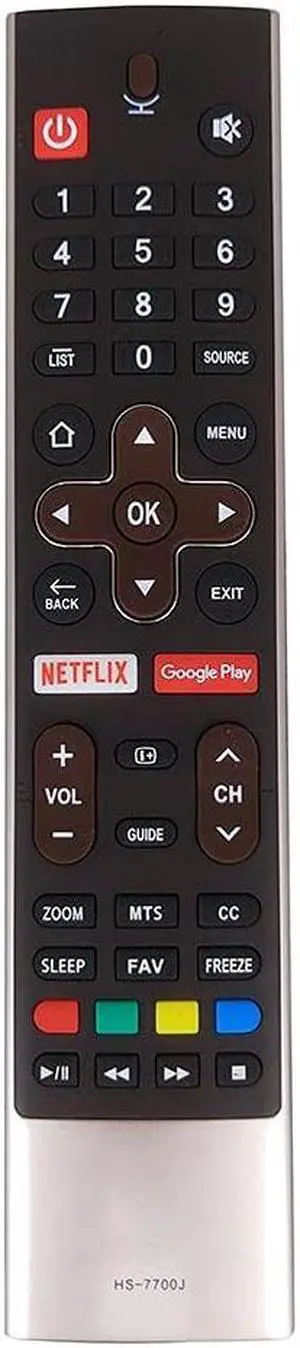 New HS-7700J for Skyworth Voice Smart TV Remote Control 58G2A G6 E3 E6D