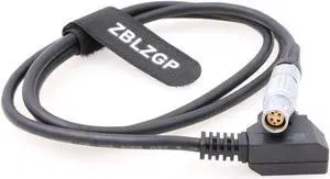 ZBLZGP D-tap to 1B 6 Pin Female Power Cable for Red Scarlet Epic Camera 39in