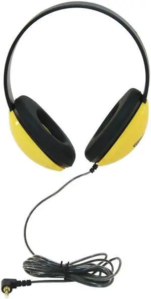 Ergoguys Llc 2800YL-CT Califone Kid 3.5mm Cord Headphone Yellow