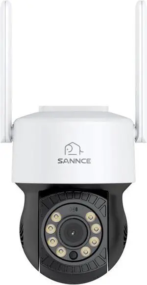 One-Way Audio 3MP Wireless Security Camera, SANNCE WiFi IP Cameras for SANNCE N48WHE NVR, AI Human Detection, Work with Alexa, 100ft Night Vision, Remote Access & Smart Motion Alerts
