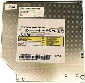 Laptop Internal Sata Drive Su-208 Super Multi 8X DVD Rw Dl Burner 24x Cd-r Writer 9.5mm Super Slim for Samsung Replace Su-208 Gt61n Ts-u633 Uj892 Uj8a2as for ASUS E46 E46C E46CM K46CM Laptop -lp335