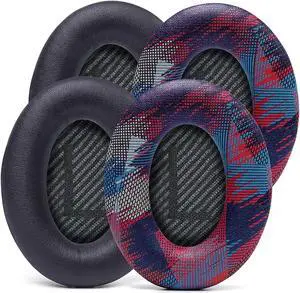 Design Pack 1 | WC Wicked Cushions Replacement Ear Pads for Bose QuietComfort 35 (QC35) & QuietComfort 35ii (QC35ii) Headphones & More - Improved Comfort & Durability