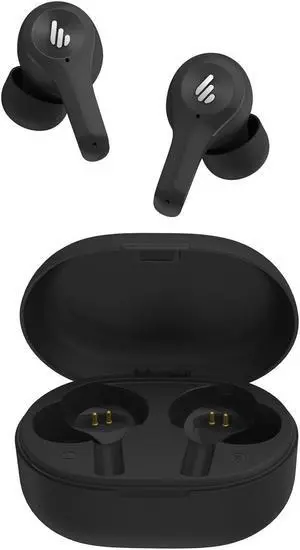 Edifier X5 Lite Bluetooth Earbuds True Wireless Headphones, in-Ear Earphones with Dual Microphones & Charging Case, Noise Cancellation & Game Mode for Phone Tablet Sports Workout - Black