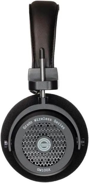 GRADO GW100x Wireless Open-Back Headphones - Bluetooth 5.2, 40-Hour Battery, 44mm Drivers - Audiophile Over-Ear Headphones with Mic - Lightweight, Retro Design - for Home, Studio & Travel