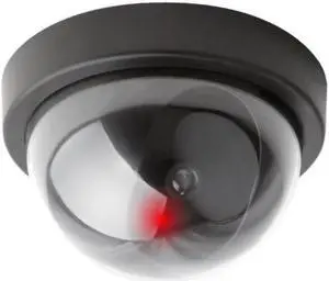 Generic DSC-12/2224 Intruder Deterring Simulated Security Camera Flashing LED, 2-Pack