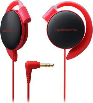 Audio Technica ATH-EQ500 RD Red | Ear-Fit Headphones (Japan Import)