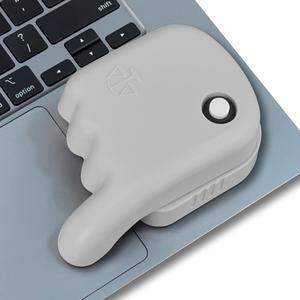 Laptop Trackpad Jiggler -AA Battery Lasts 6 Months -Undetectable -Cordless Mouse Jiggler -Does Not Work on DeII -Keeps Touchpad Active, Laptop Awake -Mechanical Mouse Mover -ON/Off Switch (Gray)