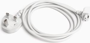 UK Power Adapter Extension Cable 1.8m/6ft for MacBook Apple Chargers, for International Travel with a Laptop