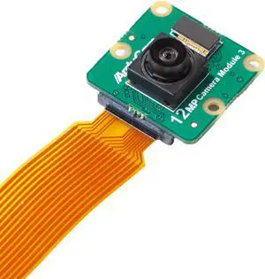 Arducam for Raspberry Pi Camera Module 3, 12MP IMX708 102deg(H) Wide Angle Fixed Focus HDR Camera for Raspberry Pi 5, 4/4B, 3/2/Zero W