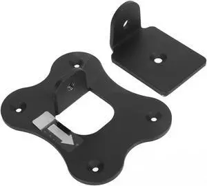 Wall Mount for Samsung HW Q900A HW Q800A HW Q700A Soundbar, Concealed Metal Wall Mount Bracket Compatible with Samsung SWA 9500S XZ Rear Surround Speaker, Easy to Install
