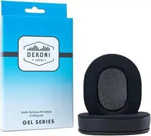 Dekoni Audio Earpads for Audio Technica ATH-M50X Headphones (Gel)