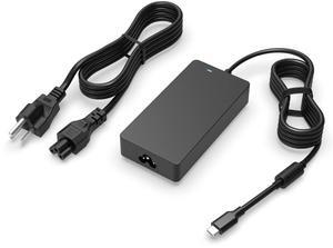 130W USB C Charger Replacement for Dell Precision 5550 5750 5560 5760 3550 3560 3561 2in1 P91F P92F P104F P91F002 P92F002 P104F003 P104F004 Laptop Type C Power Adapter Supply Cord