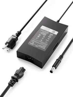 TSKYBEAR 130W AC Adapter Laptop Charger Replacement for Dell Latitude E6540 E5570 14 Rugged Extreme 7404 Inspiron 15 7000 7567 7566 7559 Precision 3510 M2800 Venue 8 Pro 5855 10 Pro 5056 Power Cord