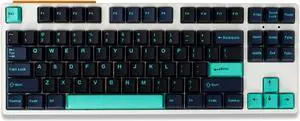 Gliging 169 Keys Keycaps Cherry Profile ANSI/ISO Layout for 60/64/68/75/84/87/98 Keys MX Cherry Kailh Switch Mechanical Keyboard(Hammerhead Dark Keycaps)