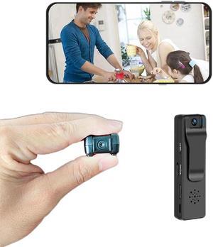 Home Security WiFi Wireless Camera Body Cameras Indoor Outdoor Camera Body Security Dog Nanny Cam,App Remote View Loop 180deg Rotation Built-in Battery Camera No Need WiFi Cameras For Home Security