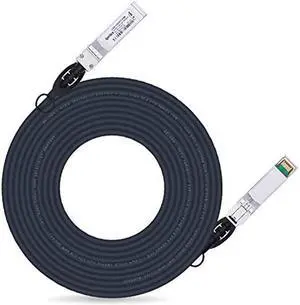 10G SFP+ Twinax Cable, Direct Attach Copper(DAC) Passive Cable, 7m (22.97ft), for Cisco SFP-H10GB-CU7M, Meraki, Ubiquiti, Mikrotik, Intel, Fortinet, Netgear, D-Link, Supermicro, TP-Link 10G SFP+ Twinax Cable, Direct Attach Copper(DAC) Passive Cable, 7m (22.97ft), for Cisco SFP-H10GB-CU7M, Meraki, Ubiquiti, Mikrotik, Intel, Fortinet, Netgear, D-Link, Supermicro, TP-Link