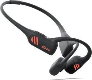 klatre LS1 Open Ear Bone Conduction Headphones Bluetooth 5.2 | Sweatproof and Water Resistant | Wireless Bone Conduction Sport Headset with Dual MIC