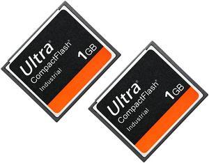 1GB Ultra Compact Flash Memory Card Industrial CF Card for SLR Camera Card 1GB (2 Pack)