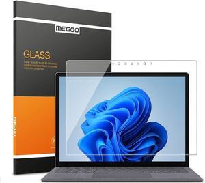 Megoo Screen Protector for Microsoft Surface Laptop 6/5/4/3 (15 inch), Tempered Glass/Anti Shatter/Anti scratch/Smudge Resistant/HD Clear, Support Surface Pen