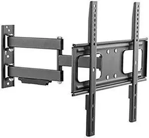 Mount Plus MP-LPA36-443W Outdoor Full Motion Swivel Weatherproof Tilt TV Wall Mount for Most 32"~70" TVs Perfect Solution for Outdoor TV (Max VESA 400x400)