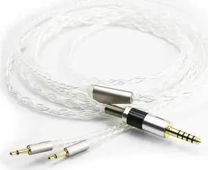 NewFantasia HiFi Cable with 4.4MM Balanced Male Compatible with Monolith M1060, M1060C, M565, M565 Headphone and Compatible Sony WM1A, NW-WM1Z, PHA-2A