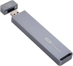 NFHK USB 3.0 to NVME M-Key M.2 NGFF SSD External PCBA Conveter Adapter RTL9210 Chipset with Case