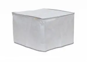 PERFECT DUST COVER The, White Vinyl Cover Compatible with Epson EcoTank ET-4800 All-in-One Printer, Anti Static and Waterproof Dust Cover by The LLC