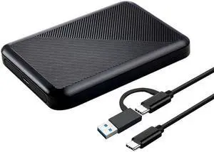 Tianken 750GB Ultra Slim Portable External Hard Drive USB 3.1 Type C HDD Storage for PC, Mac, Laptop, PS4, Xbox one