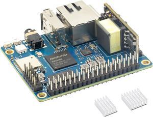 Banana Pi BPI-P2 Pro Linux Single Board Computer, Rockchip RK3308B Cortex-A35 Quad-core CPU, DDR3 512MB RAM 8GB eMMC, with POE Module and 100M LAN for IoT Programming, Support Debian Armbian
