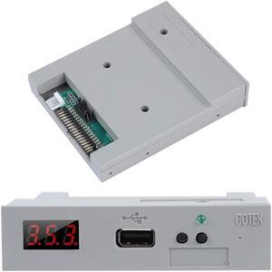 3.5" USB Floopy Emulator Drives FAT32 Built-in Memory for 1.44MB Floppy Disk Drive SFR1M44-U100 SSD Floopy Drive Emulator
