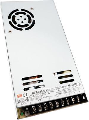 Mean Well RSP-320-3.3 Enclosed Power Supply 3.3V 60A
