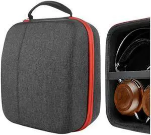 Geekria Shield Headphones Case Compatible with HiFiMAN SHANGRILAjr, DevaPro, DEVA, SundaraC, Sundara, Arya, Ananda Case, Replacement Hard Shell Travel Carrying Bag with Cable Storage (Dark Grey)